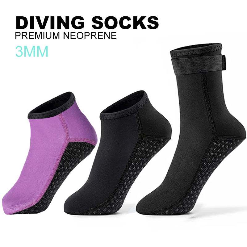 Neoprene Sock 3mm Boots Diving - Wetsuit 3Mm Neoprene reseña y precio