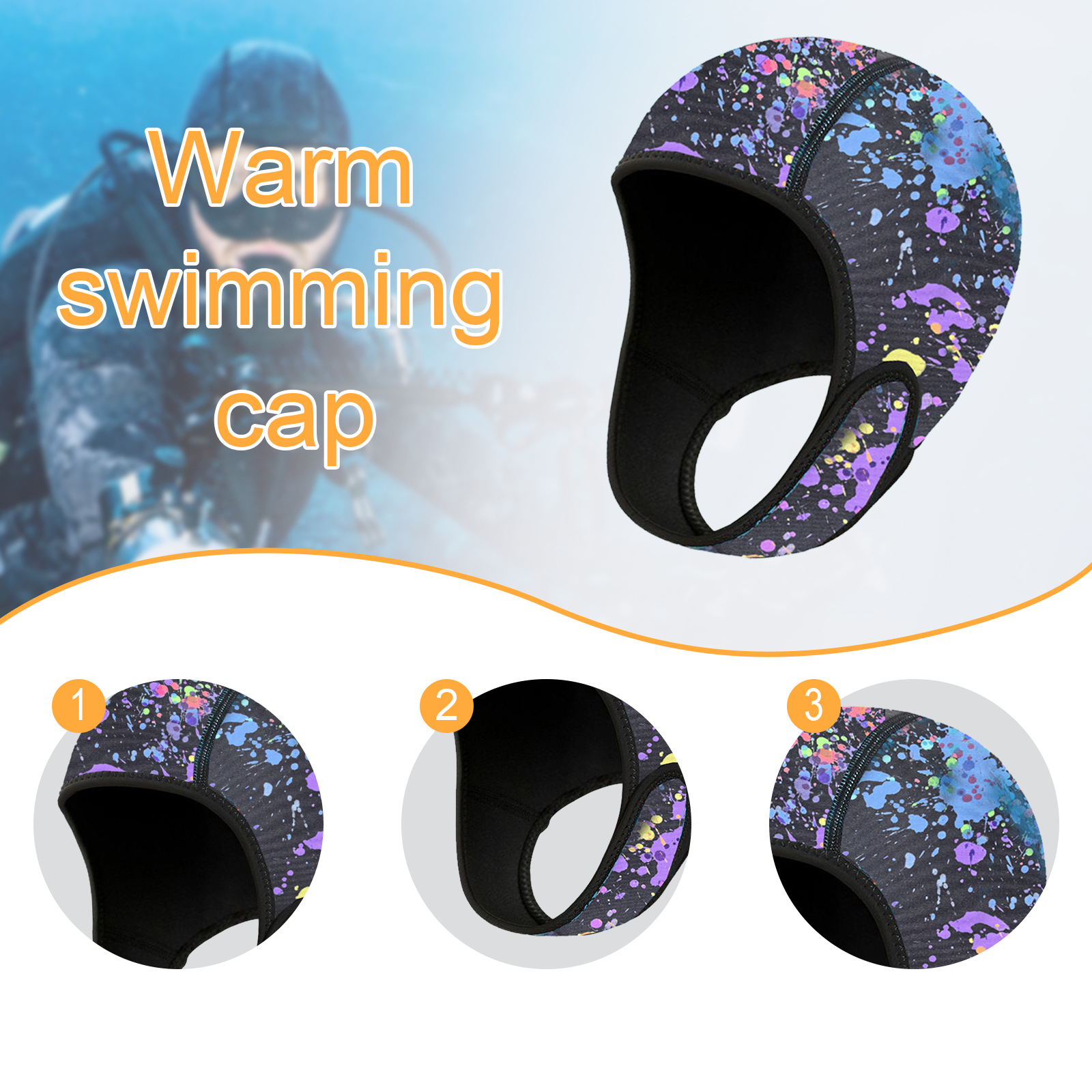 Scuba Dive Hood Swimming Cap 3 - Wetsuit 3Mm Neoprene reseña y precio