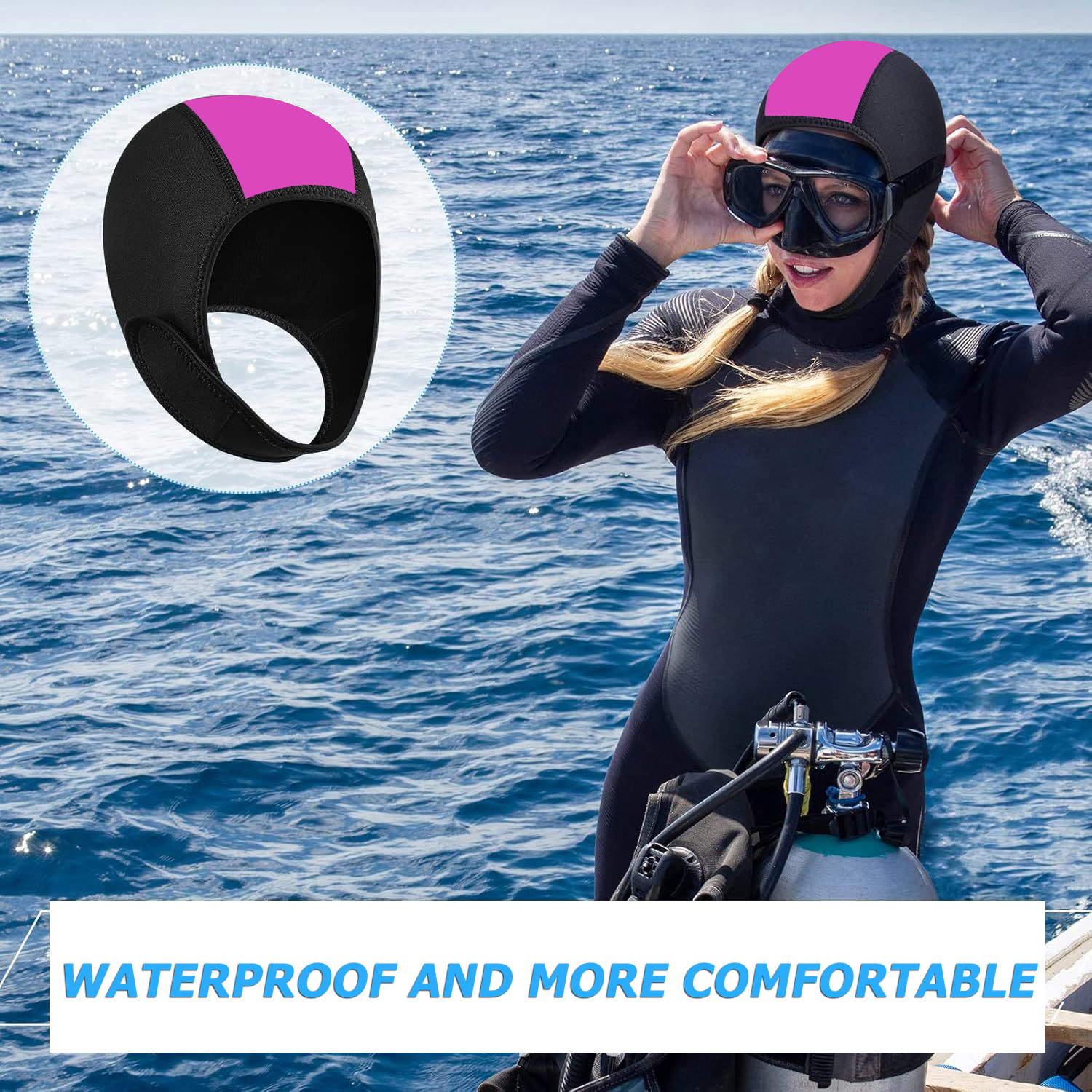 Diving Hood 3MM Neoprene Profe - Wetsuit 3Mm Neoprene reseña y precio