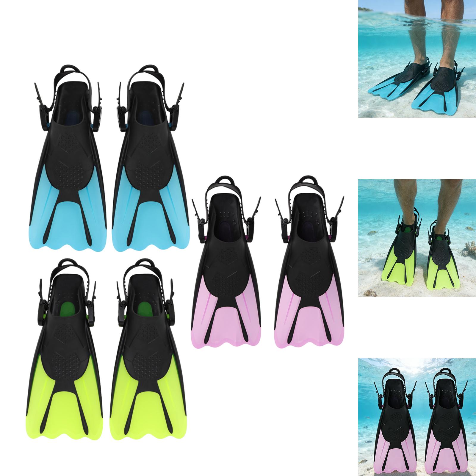 Open Heel Swim Fins Adjustable - Aquatic Sports And Scuba reseña y precio