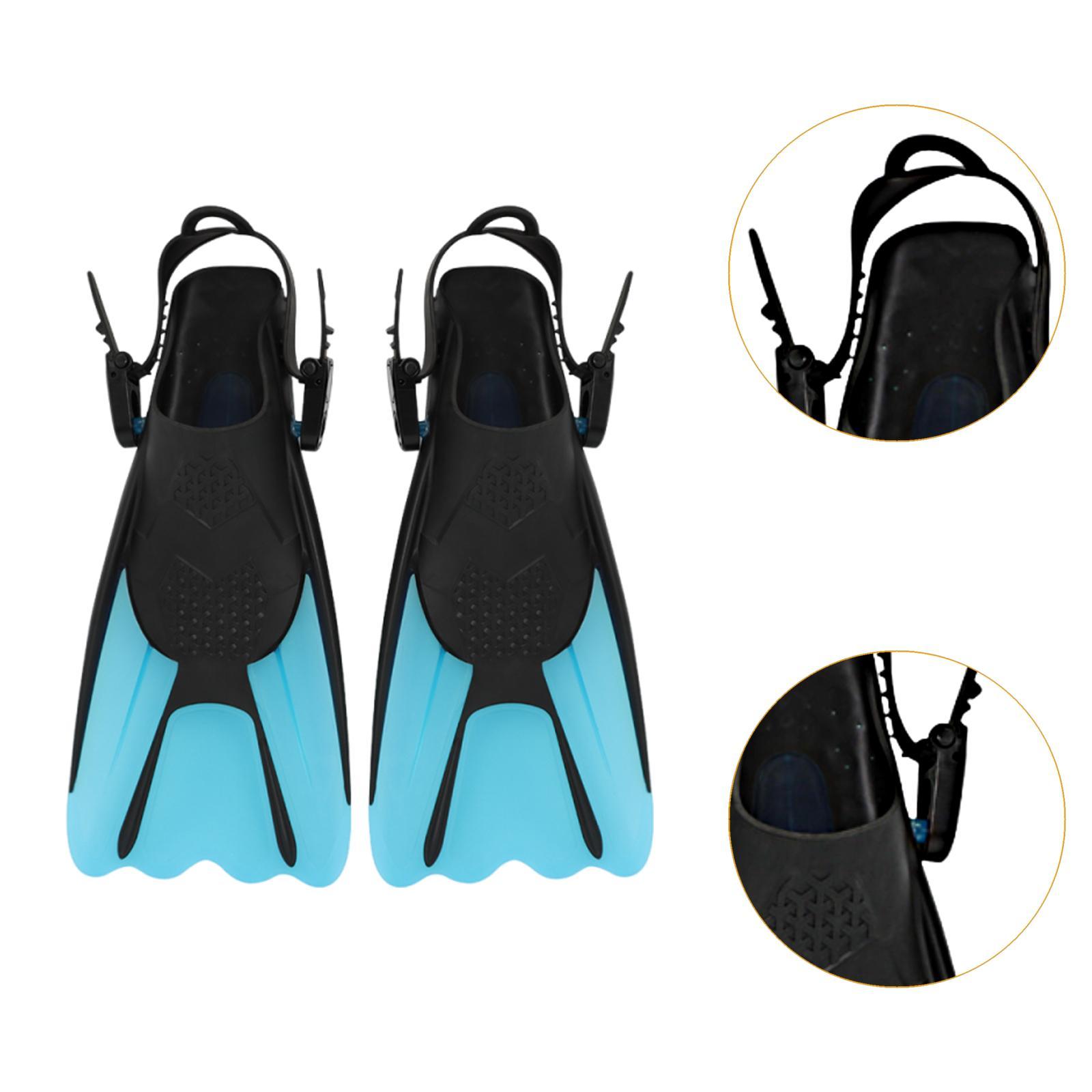 Open Heel Swim Fins Adjustable - Aquatic Sports And Scuba reseña y precio
