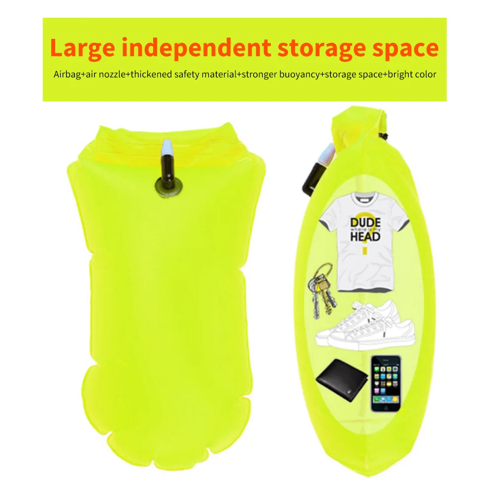1 PC Dry Bag Inflatable Open S - Swim Buoy Open Water reseña y precio