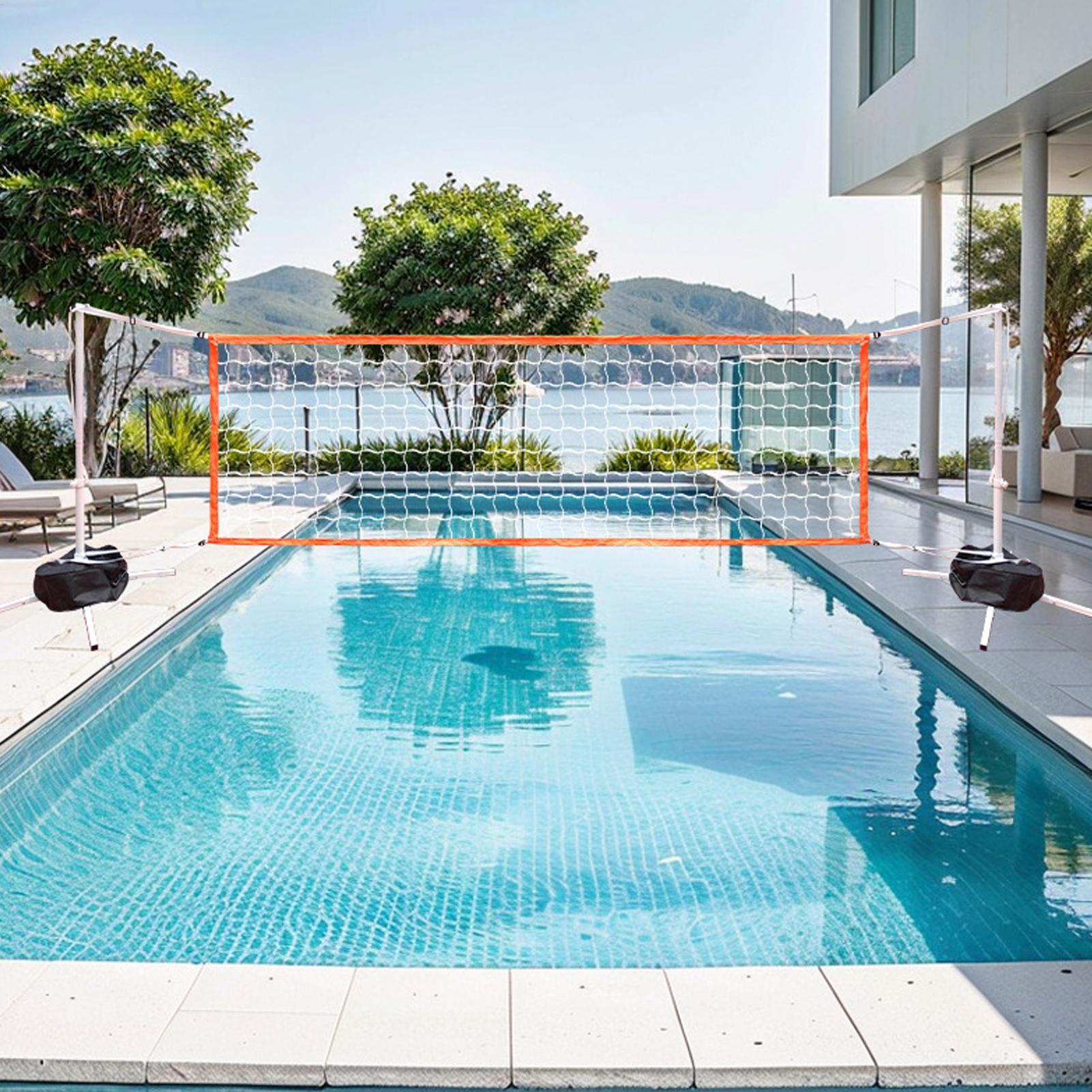 Pool Volleyball Net Adjustable - Aquatic Sports Equipment reseña y precio