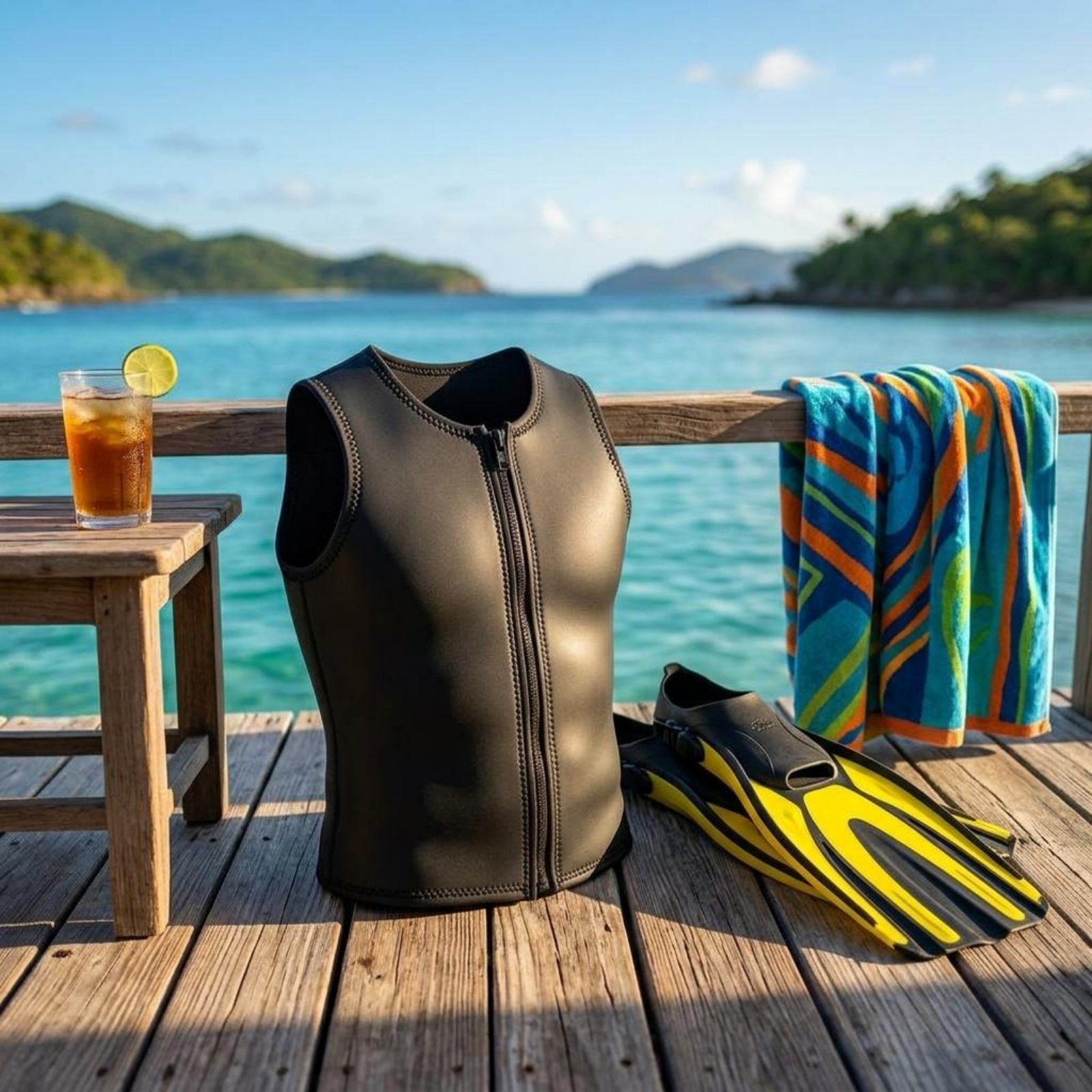 Dive Shorts Shiny Skin 2mm Neo - Us Aquatic Sports reseña y precio
