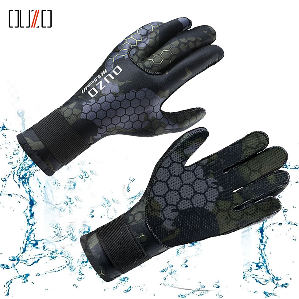 3MM Neoprene Diving Gloves Cam - Wetsuit 3Mm Neoprene reseña y precio