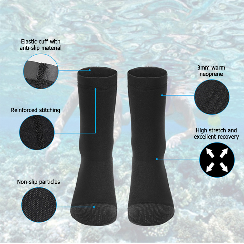 3MM Neoprene Wetsuit Socks War - Wetsuit 3Mm Neoprene reseña y precio
