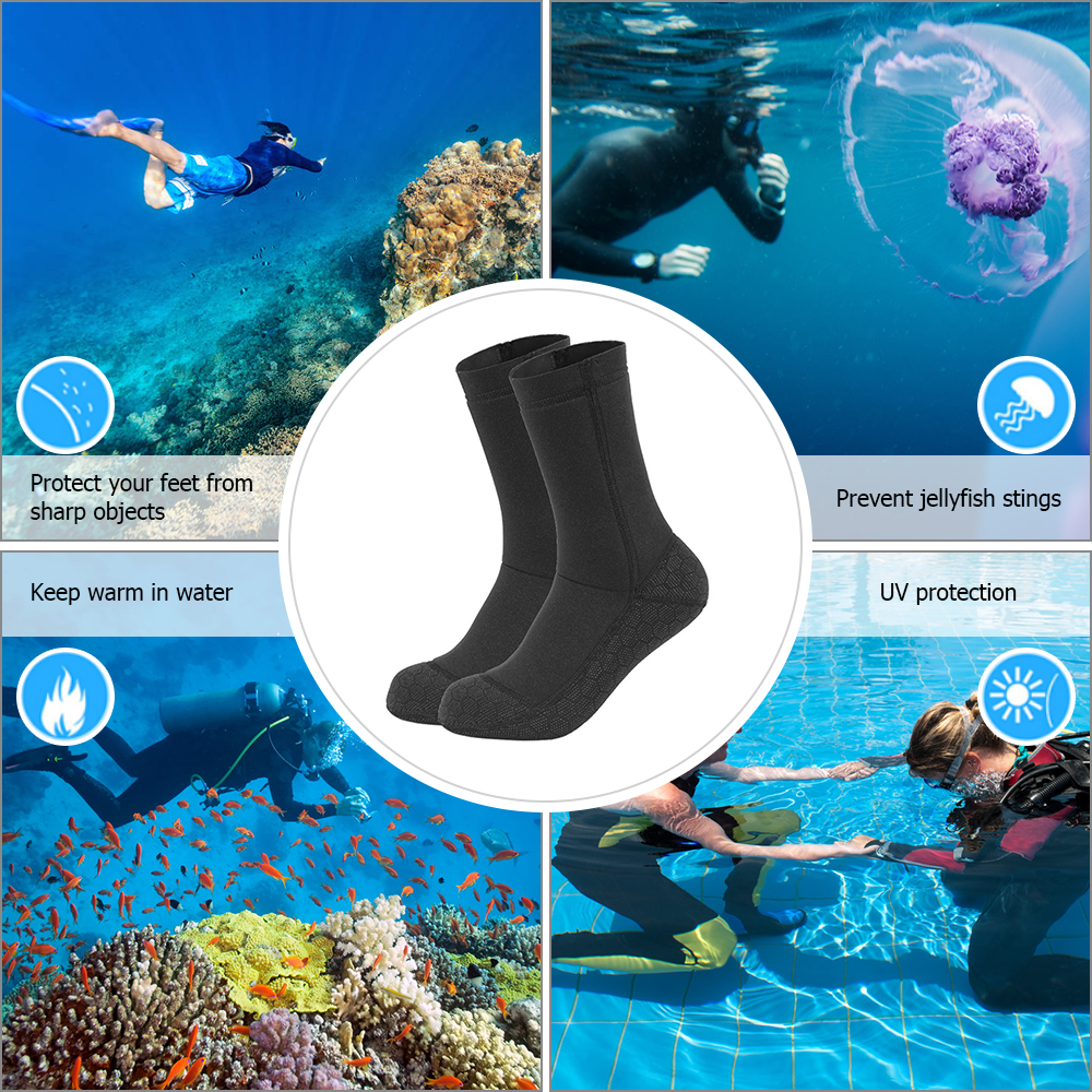 3MM Neoprene Wetsuit Socks War - Wetsuit 3Mm Neoprene reseña y precio
