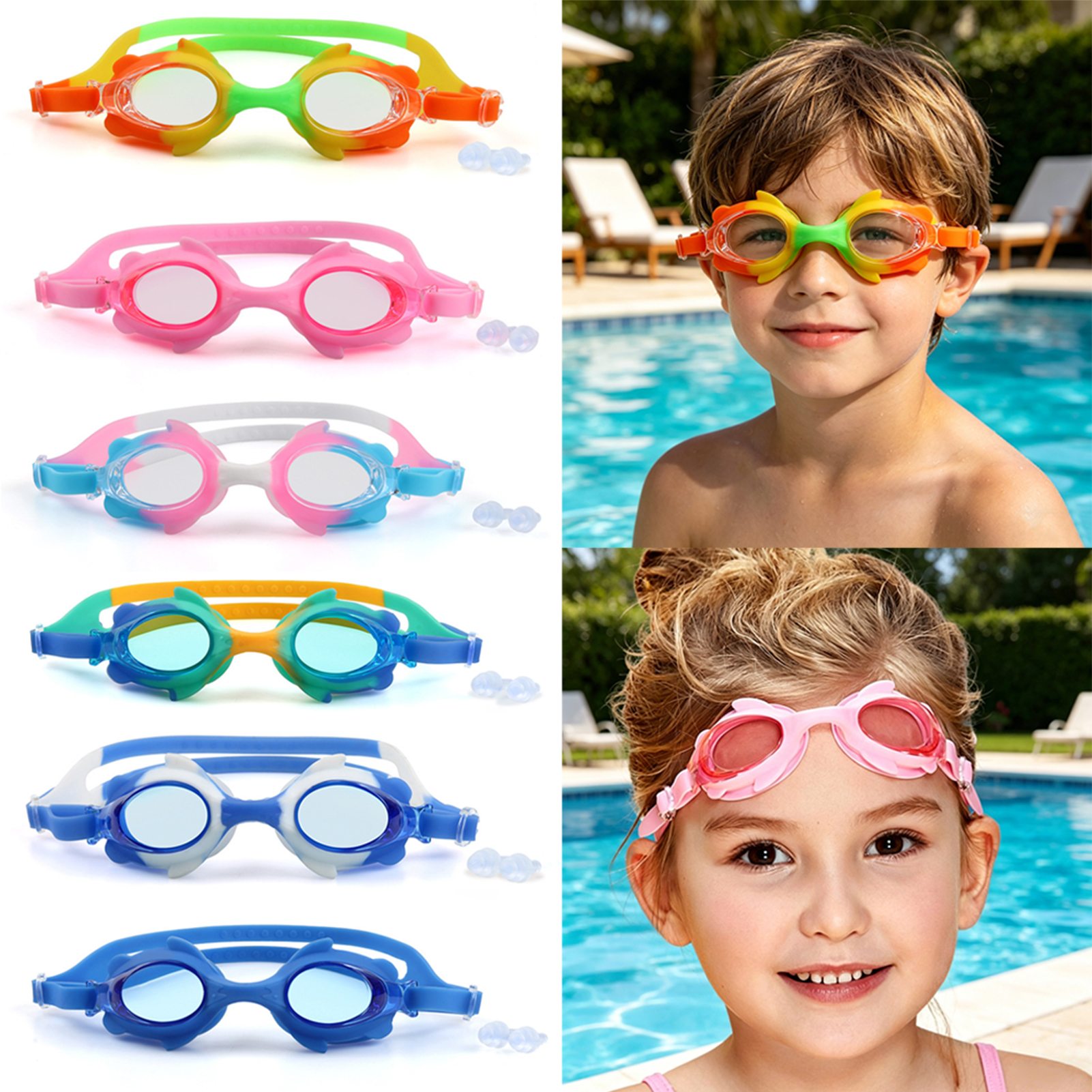 Children's Swimming Goggles,Bo - Us Aquatic Sports reseña y precio